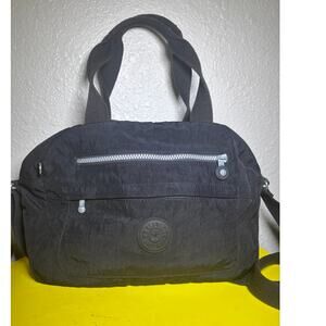Kipling Black Medium Travel Crossbody Bag Organizer no charm